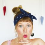 Maple And Oak Designs Anchor Rockabilly Headband 2