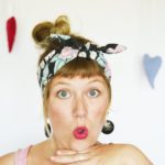 Maple And Oak Designs Rockabilly Headband floral