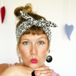 leopard print, rockabilly headband, pinup style, maple and oak designs