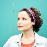 geometric purple turban headband – Maple And Oak Designs