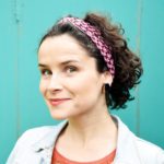 geometric purple turban headband – Maple And Oak Designs 2