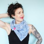 Triangle Scarf – Maple And Oak Designs 34