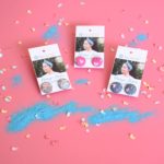 selection ear studs floral button