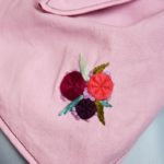 Femmebroidery collab scarves – floral 4