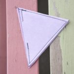 how to make vintage fabric bunting garland 5
