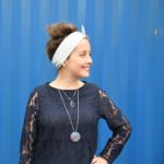headscarf – light blue floral 3