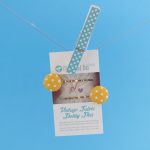 Bobby Pins, small – yellow polka dots