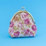 Coin Purse – dusty pink floral