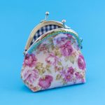 Coin Purse – dusty pink floral (2)
