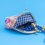Coin Purse – dusty pink floral (3)