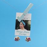 Dangly Earrings – vintage florals
