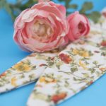 Rockabilly headband -yellow, orange florals_1