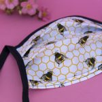 Sherlock Holmes bee face covering. Non-medical.