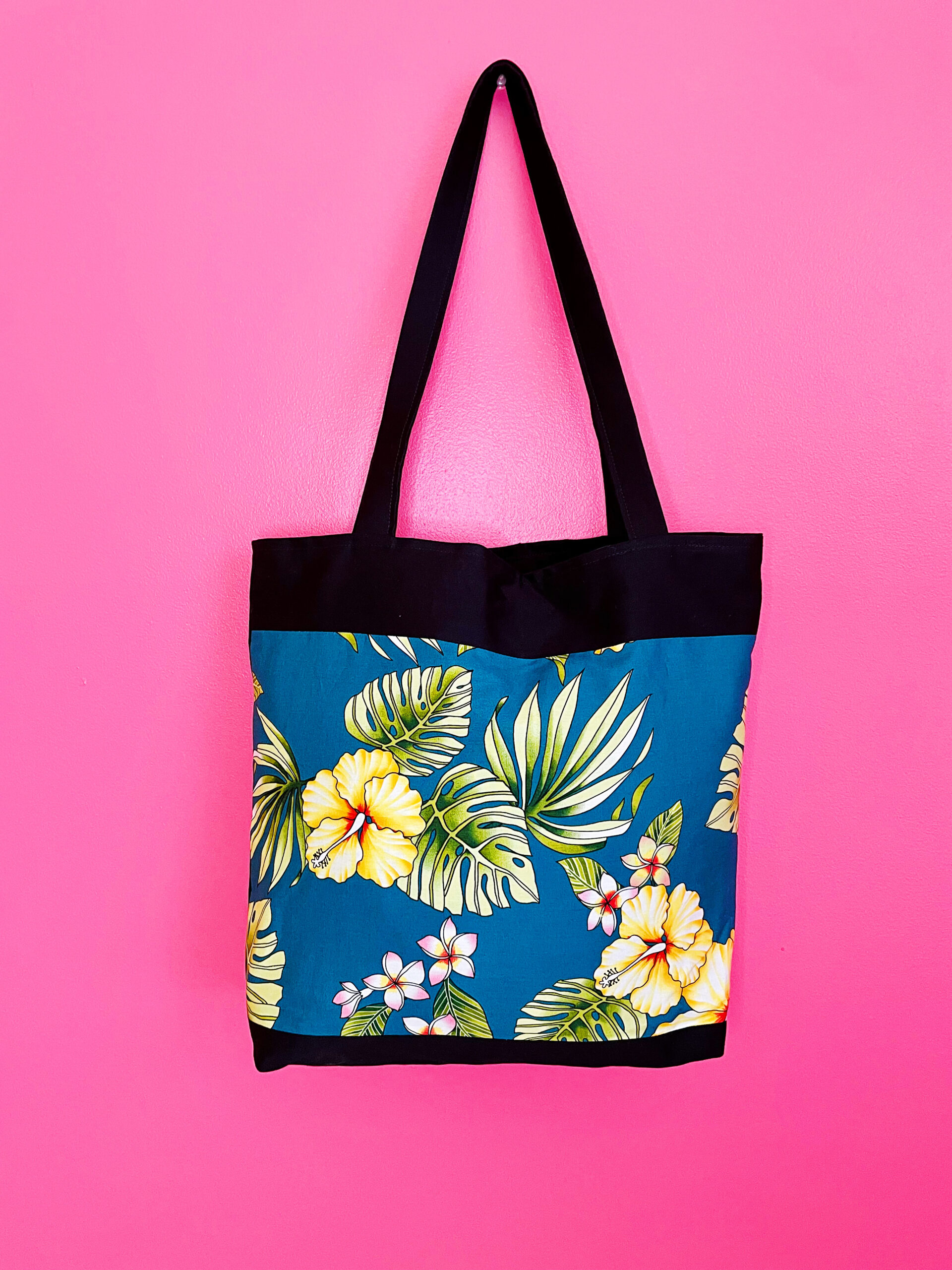 tropical tote bag - maple and oak designs