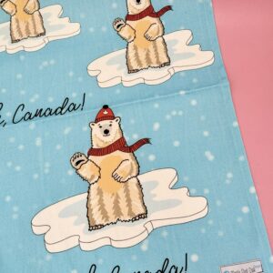 Canada Bear - tea towel