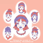 Ways to wear RHA – postcard size